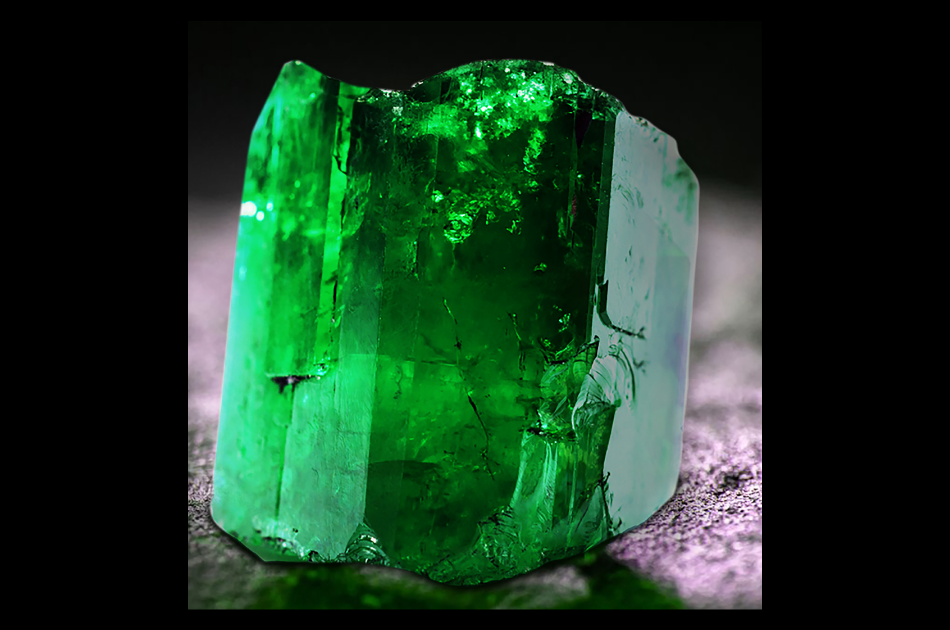 Gübelin Gem Lab Provenance Proof nanoparticle technology applied to Colombian emerald rough
