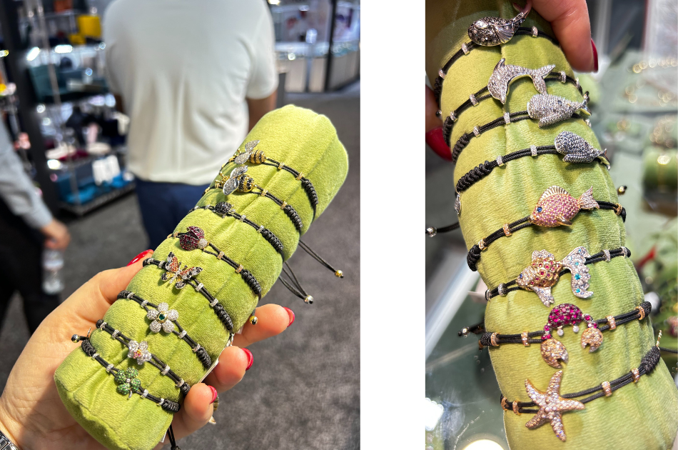 Pippo Perez jewelry display at jck las vegas