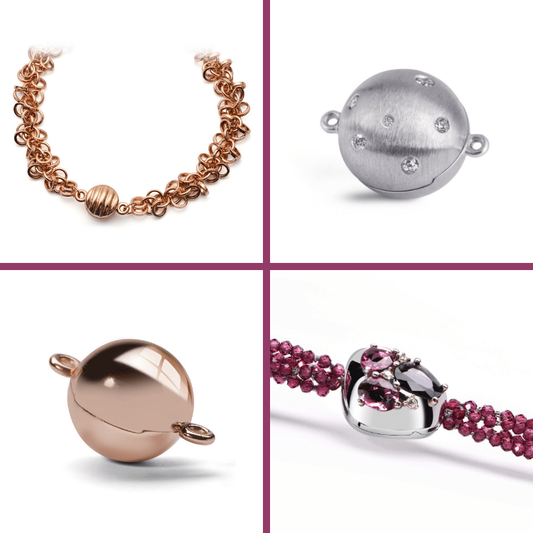 Köhle jewelry clasps overview, high quality clasp manufacturer Pforzheim