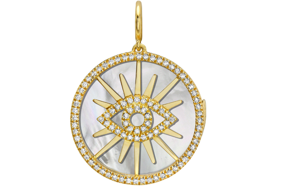 Lionheart Seasons charms showing jewelry symbolism in multiple colors, here with mother of pearl