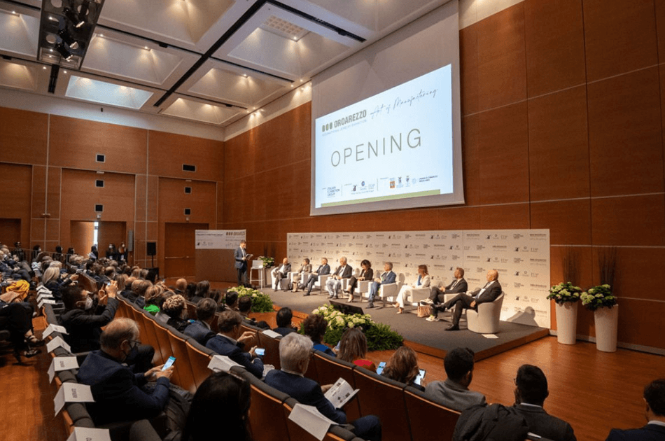 Opening ceremony at Oroarezzo