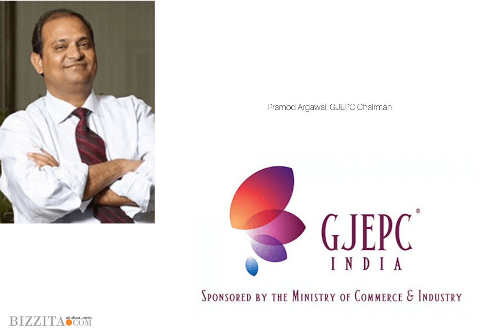 Esther Ligthart and Pramod Agarwal GJEPC Chairman at VicenzaOro Future of Diamonds panel
